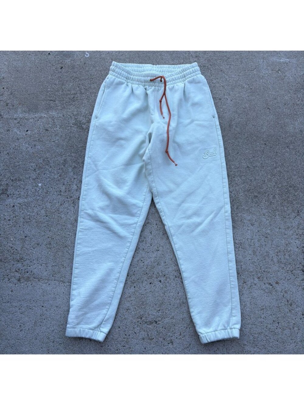 Bad Birdie Jogger Sweatpants Men's Small Green  Elastic Waist Drawstring Spot